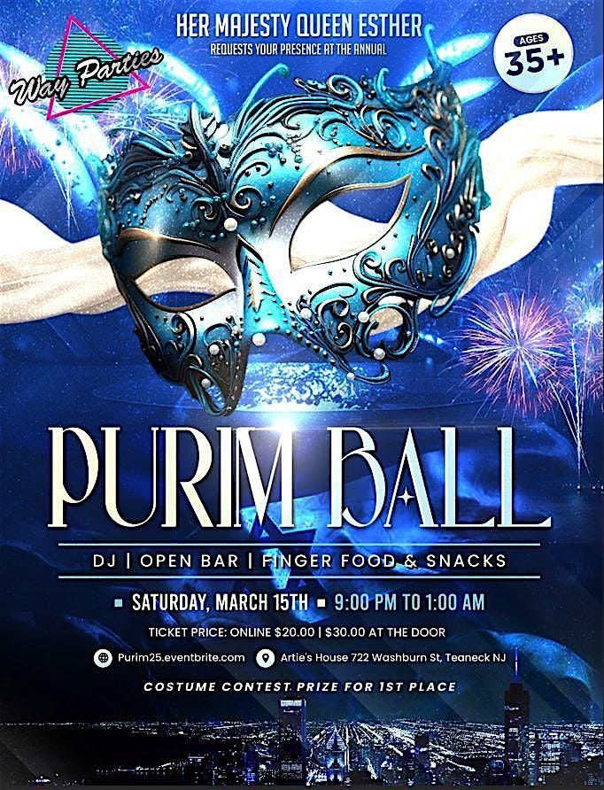 2025 Purim Ball Party