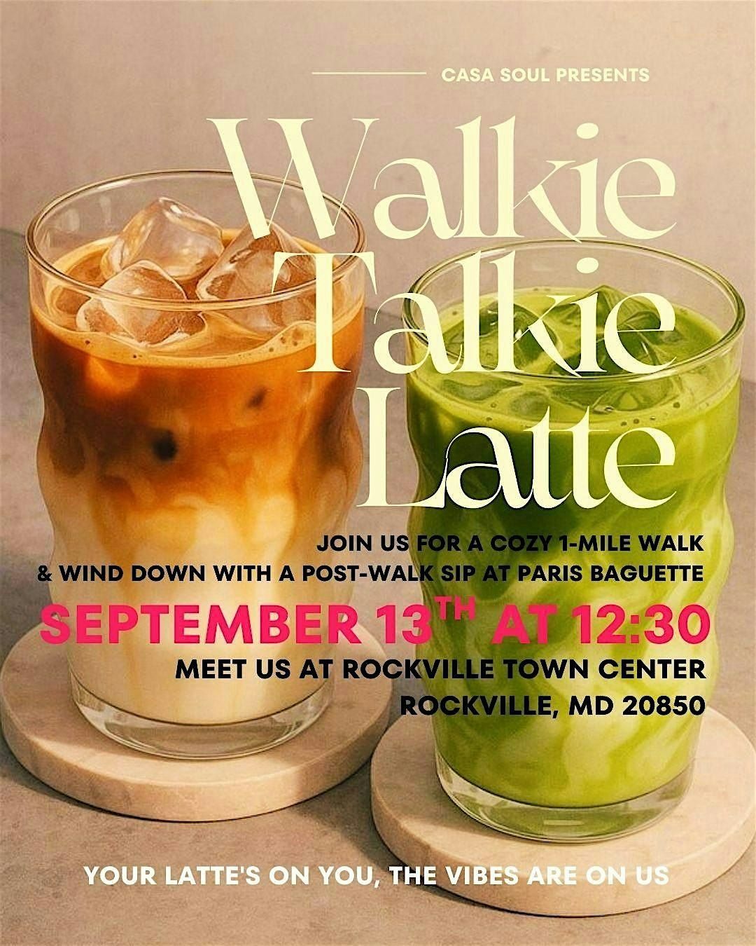 Walkie \u2022 Talkie \u2022 Latte