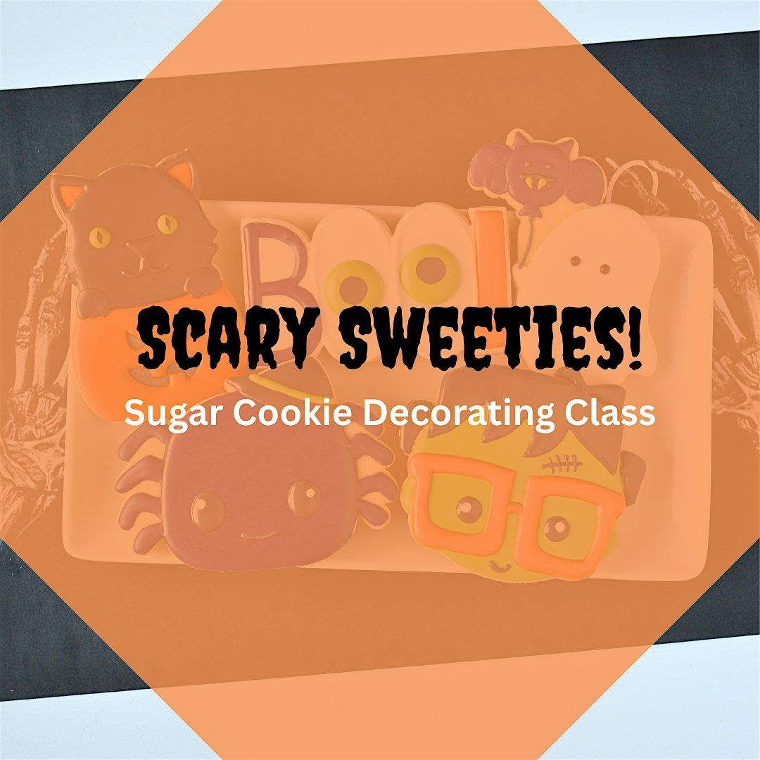 11 AM - Scary Sweeties Halloween Cookie Decorating Class (Overland Park)