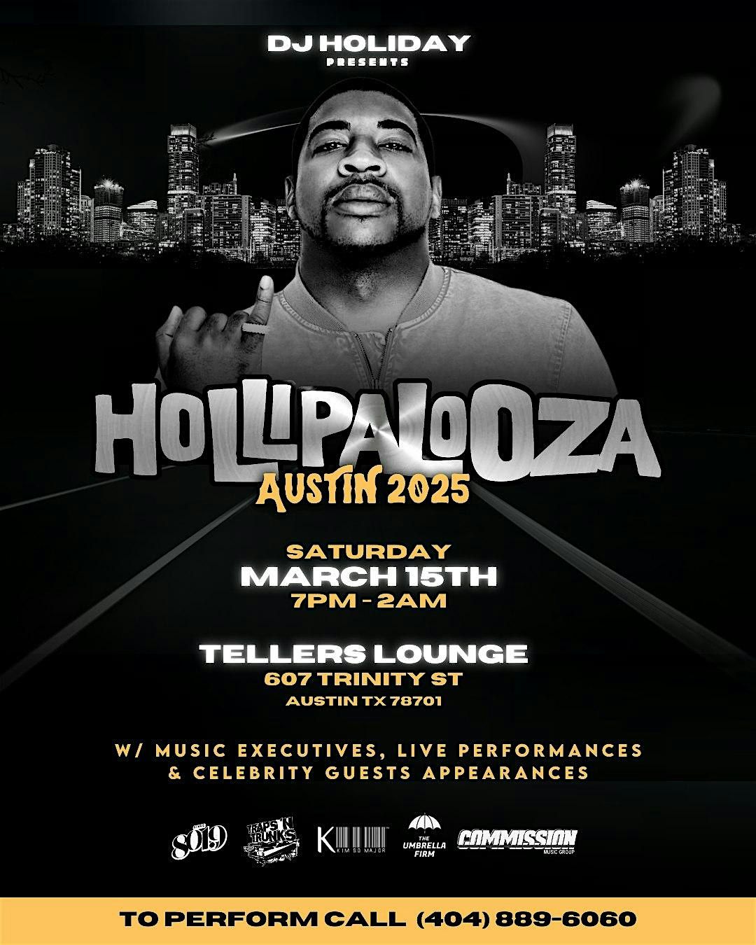 DJ Holiday Presents Hollipalooza Austin 2025 via The Source Magazine