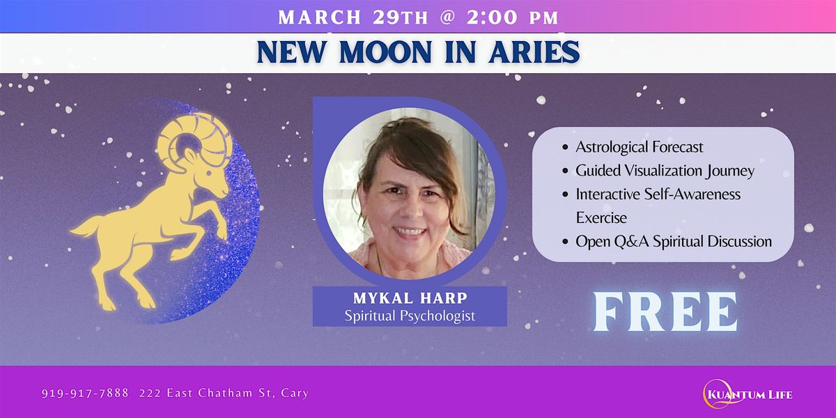 New Moon in Aries Celebration