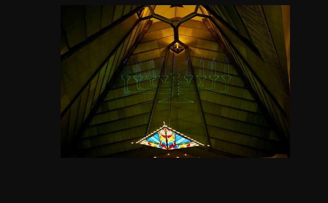 Hanukkah Laser Light Show