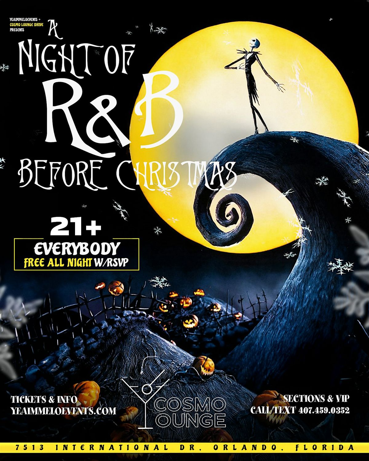 A Night Of R&B Before Christmas - Cosmo Lounge iDrive