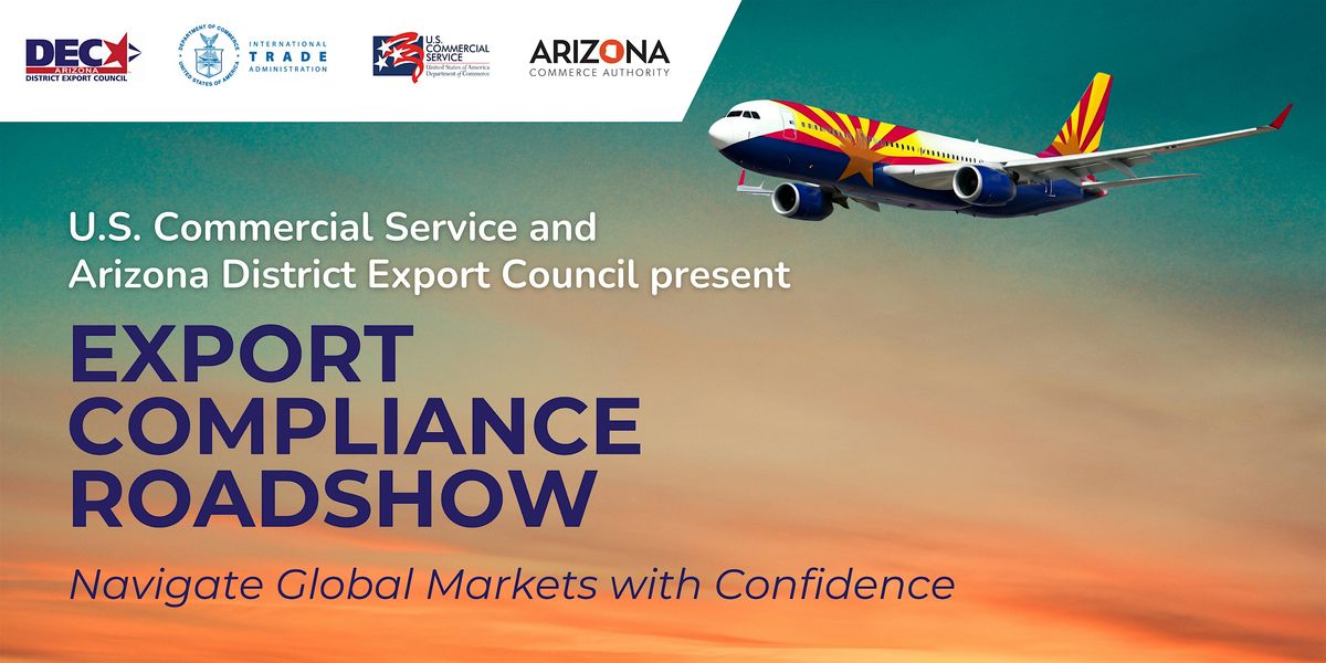 Export Compliance Roadshow: Navigate Global Markets with Confidence.