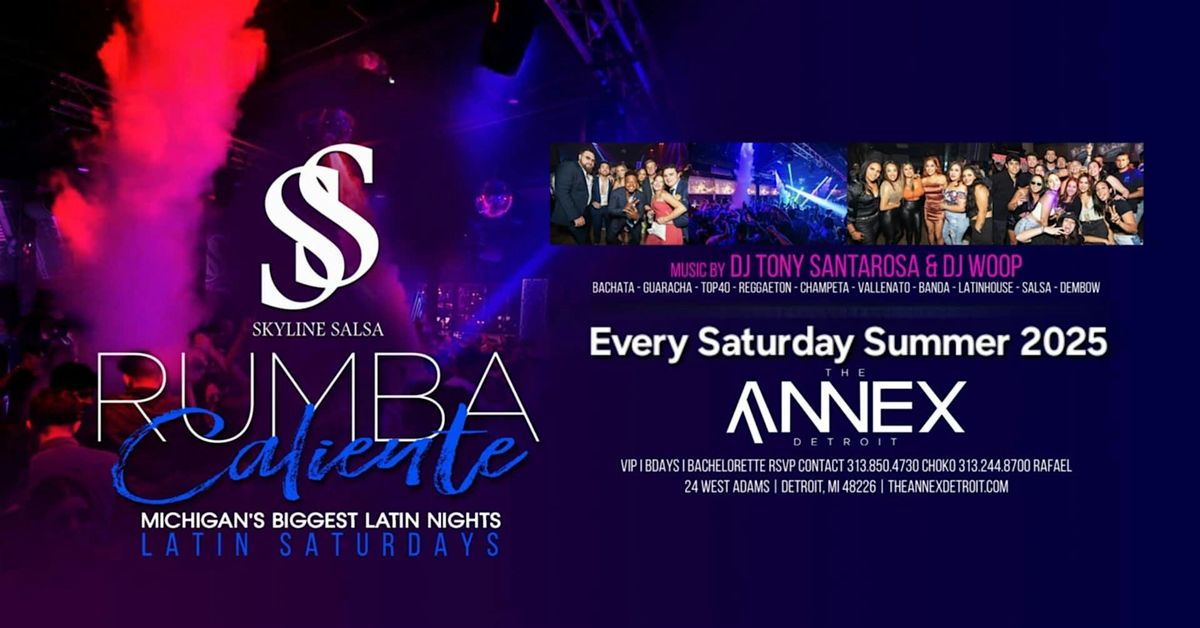 Rumba Caliente Latin Saturday's at The Annex