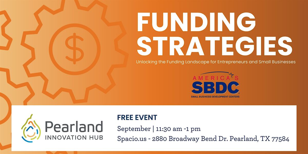 Funding Strategies with SBDC