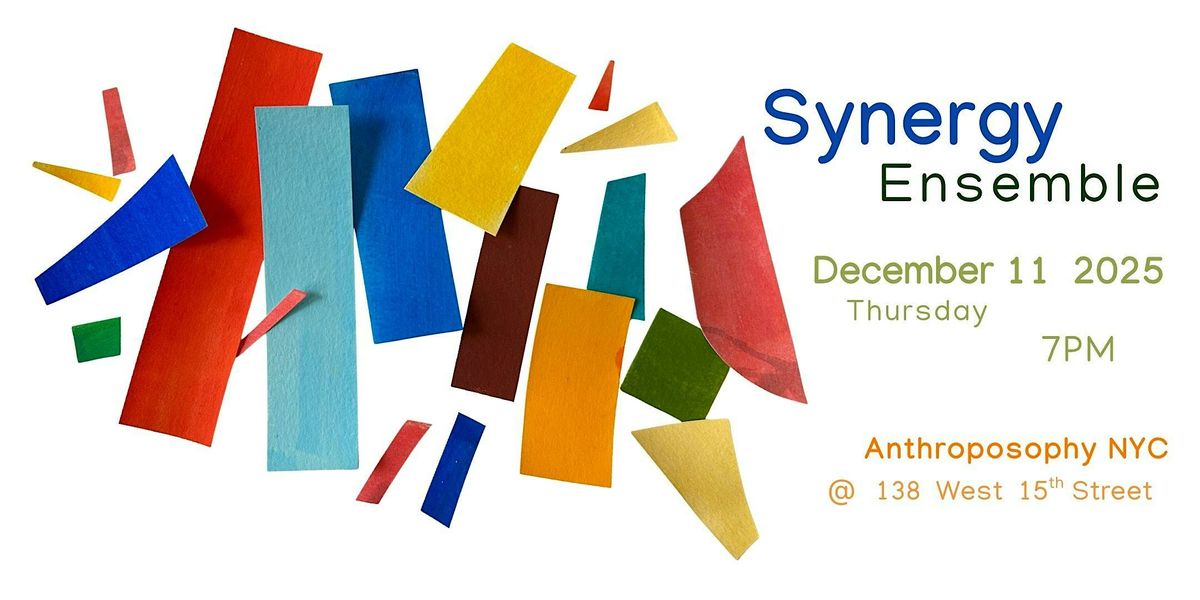 Synergy Ensemble @ Anthroposophy NYC