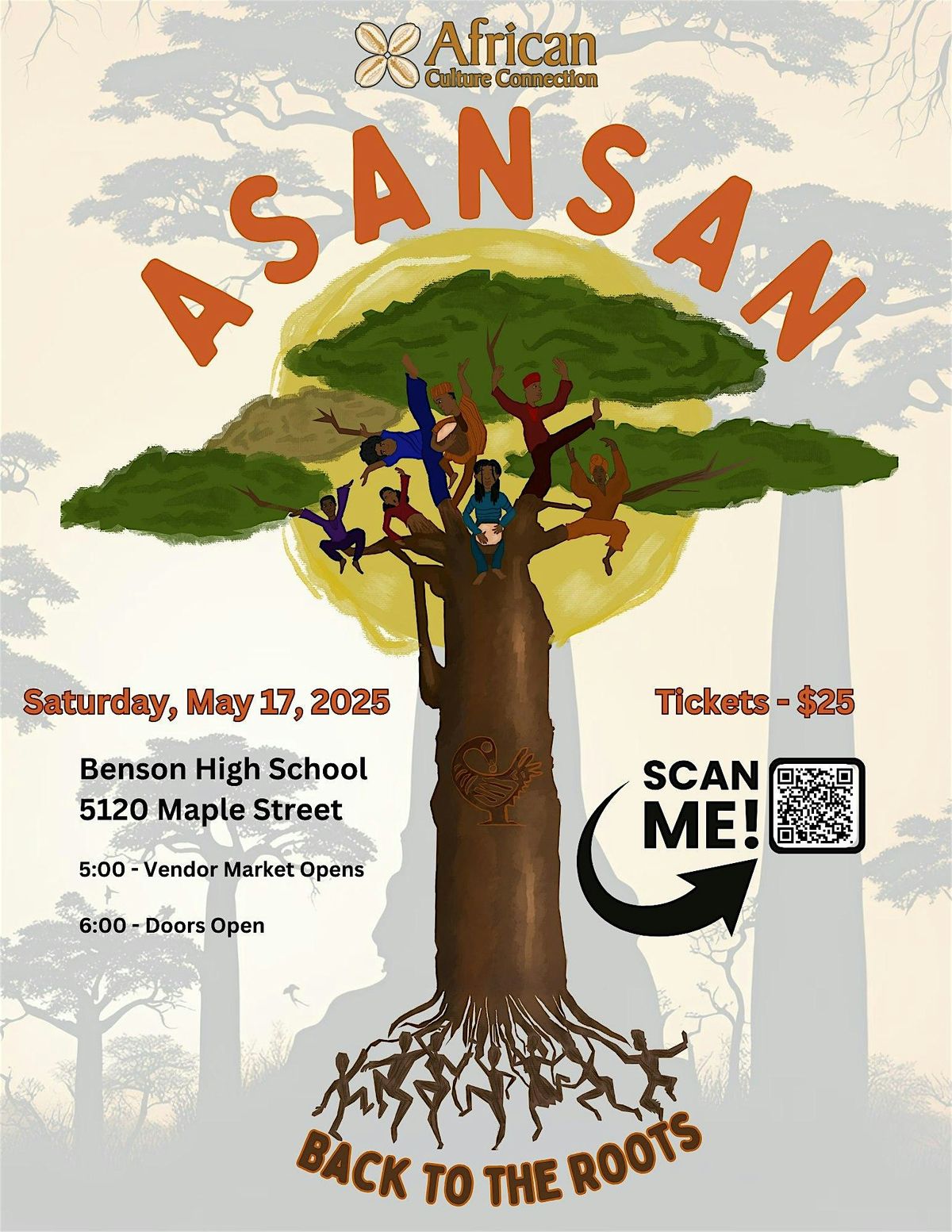 African Culture Connection Presents: ASANSAN, Back to the Roots!!