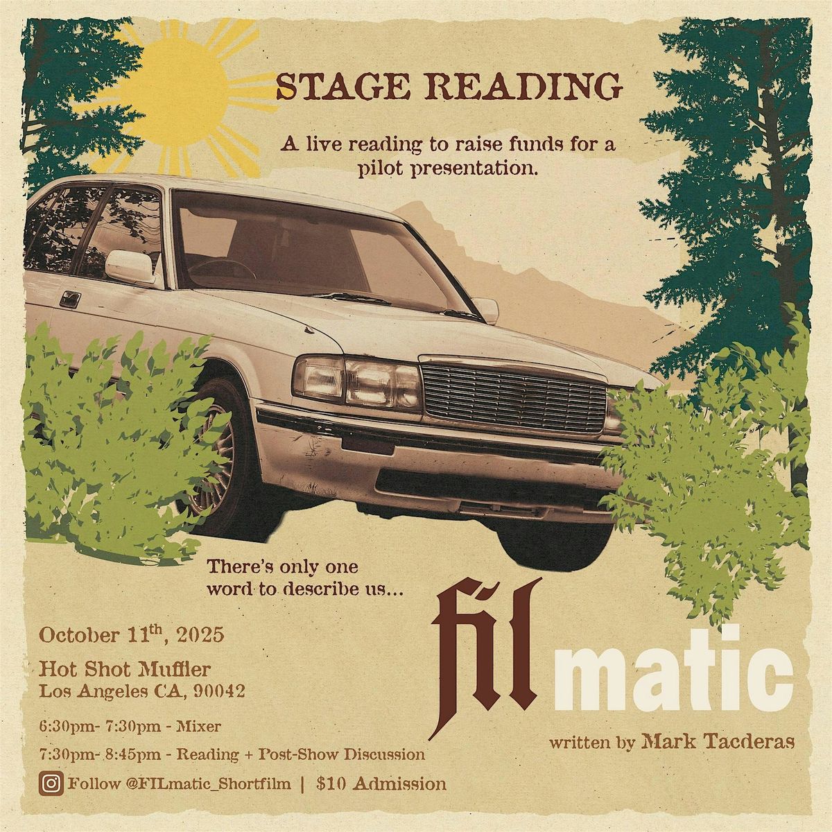 FILmatic - Stage Reading Event- Presented by Mark Tacderas