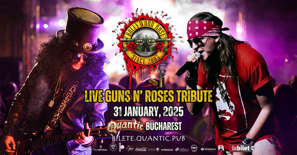 Hollywood Rose (Guns N' Roses Tribute Band - Hungary) @ Quantic 