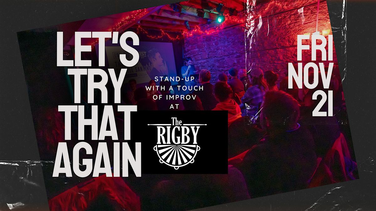 Let's Try That Again