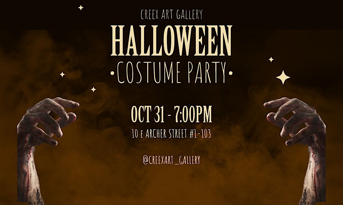 Halloween Costume Party at Creex Art