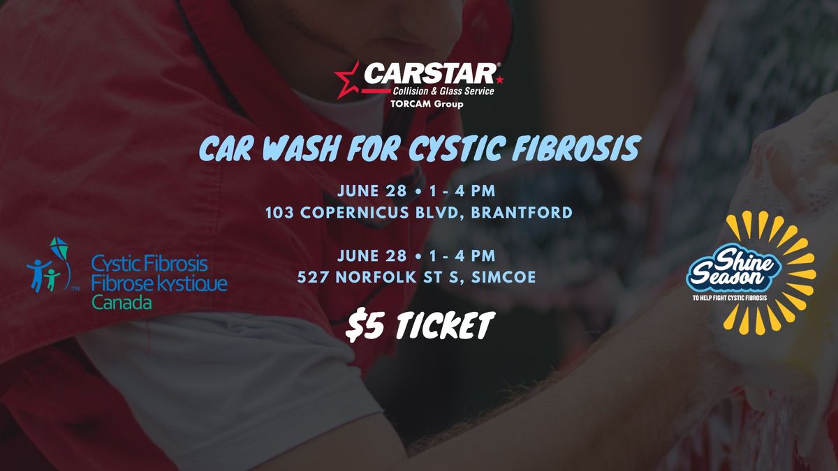 Car wash for Cystic Fibrosis Canada