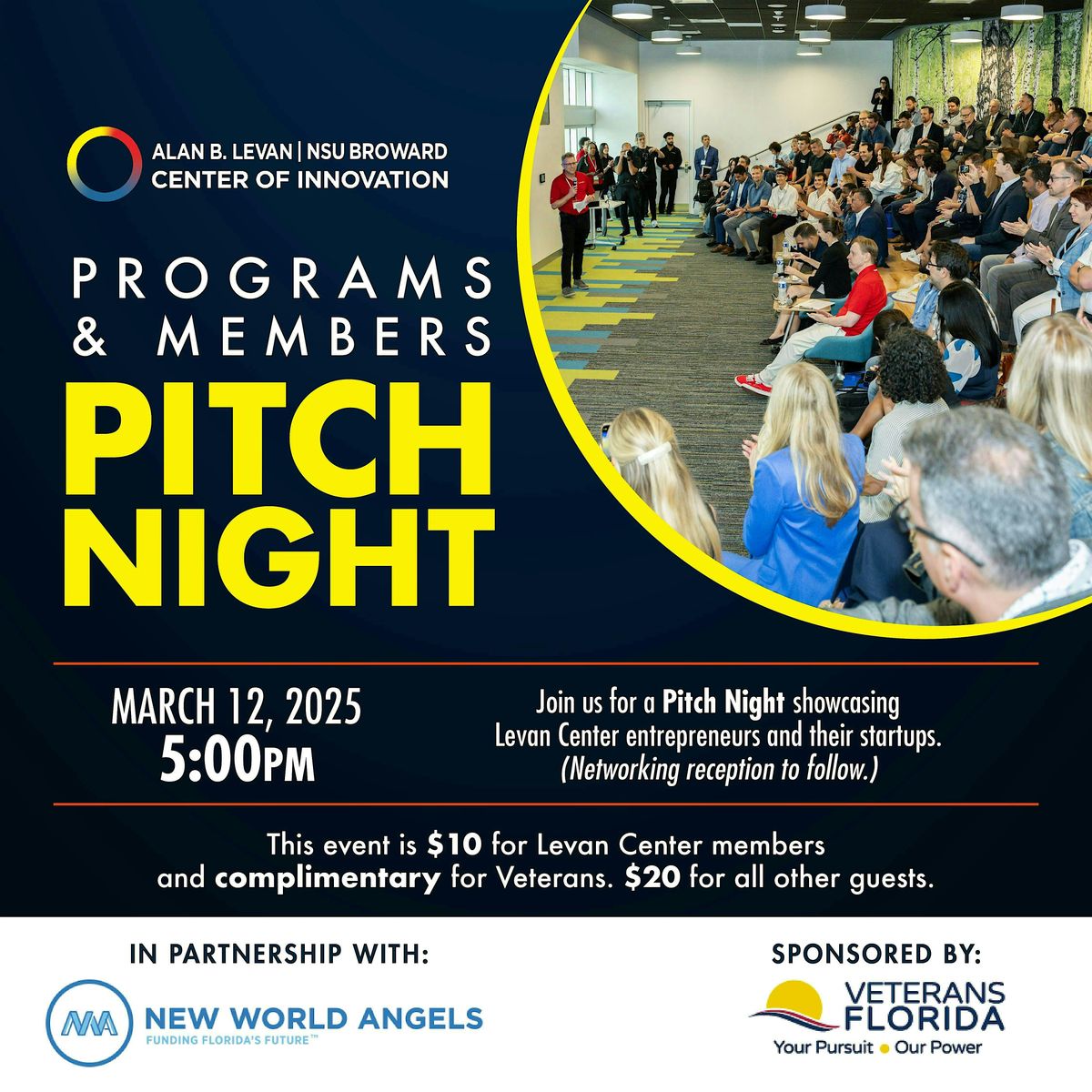 Levan Center Pitch Night & Networking