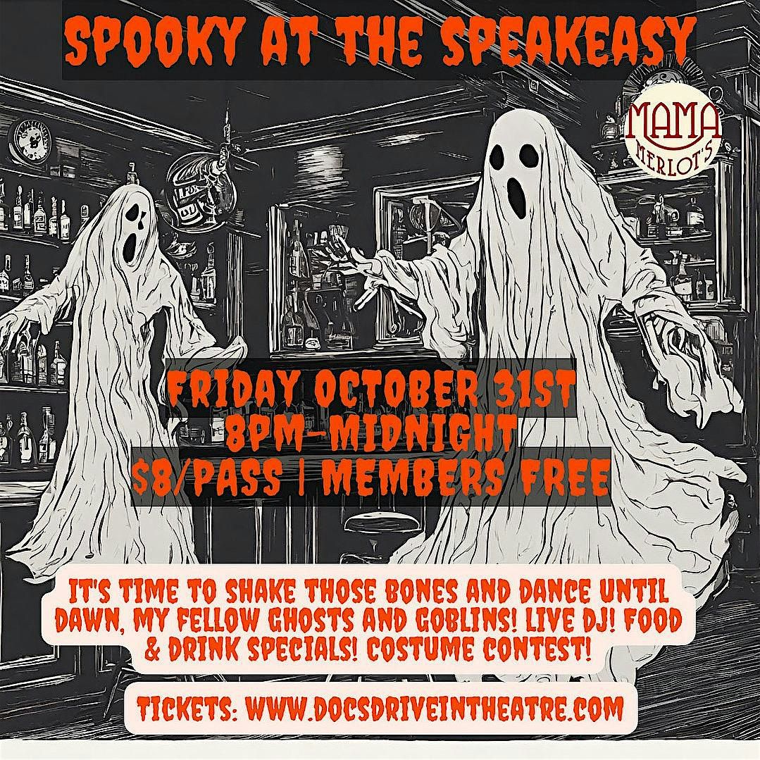 Spooky at the Speakeasy  Halloween Bash