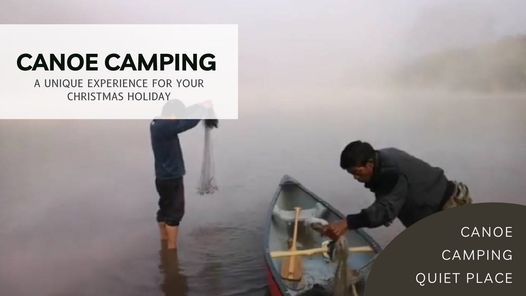 Canoe Camping - a unique experience for your Christmas holiday