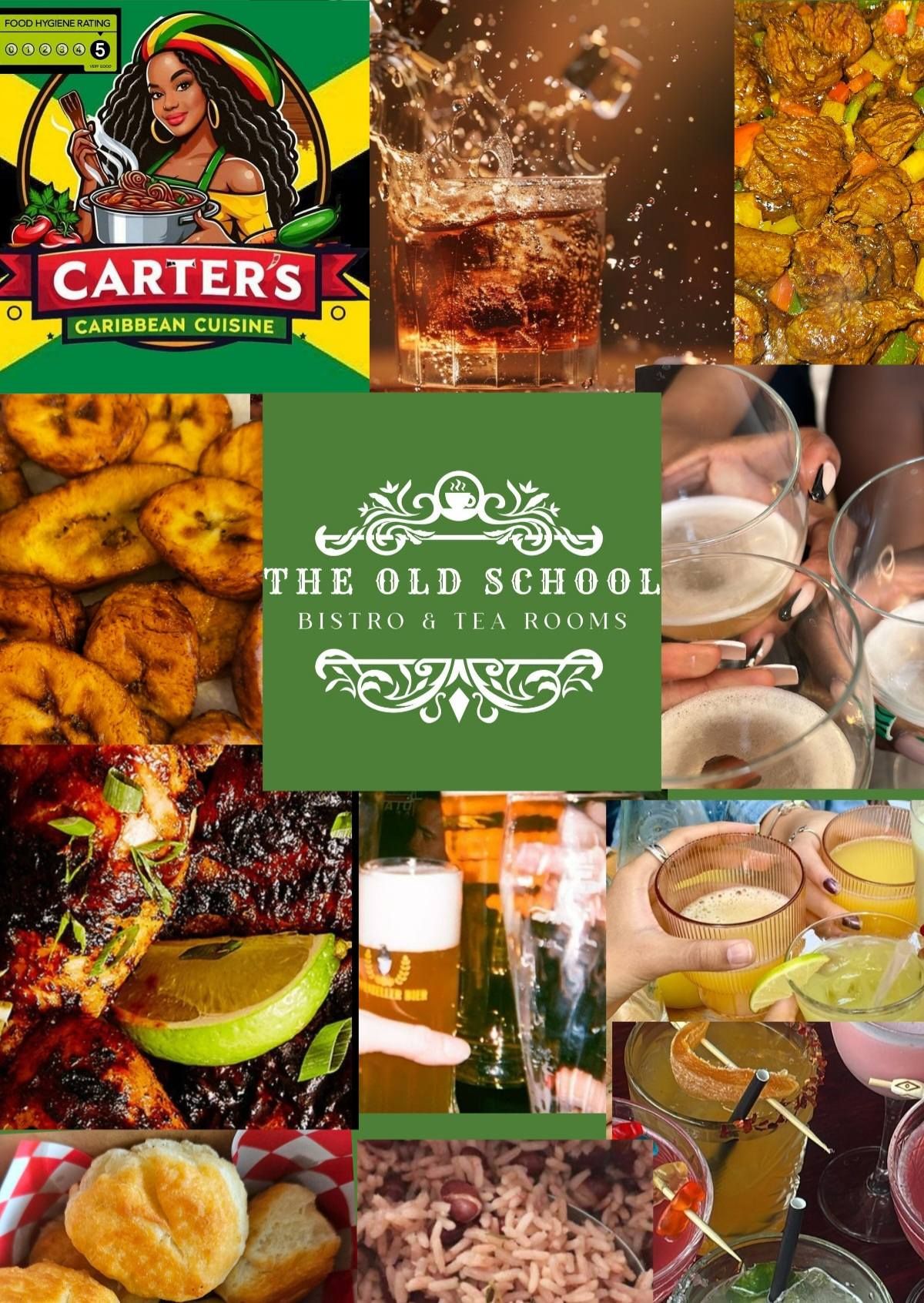 Carters Caribbean Bottomless Brunch @Old School Bistro & Tearooms