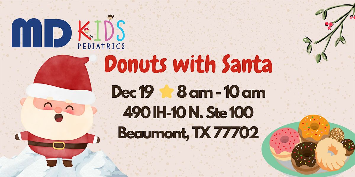 Children's Donuts with Santa