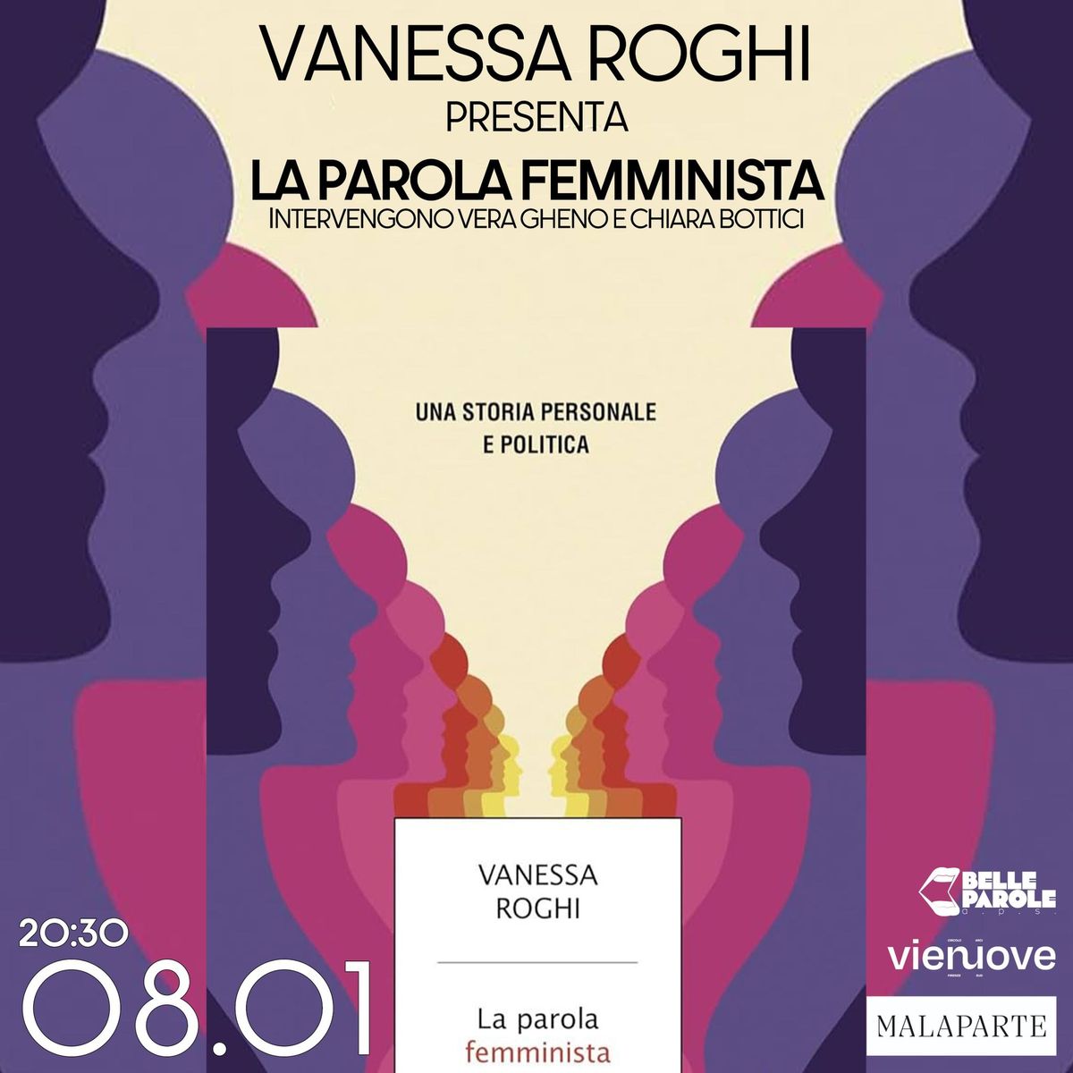 Vanessa Roghi, "La Parola Femminista" con Vera Gheno e Chiara Bottici