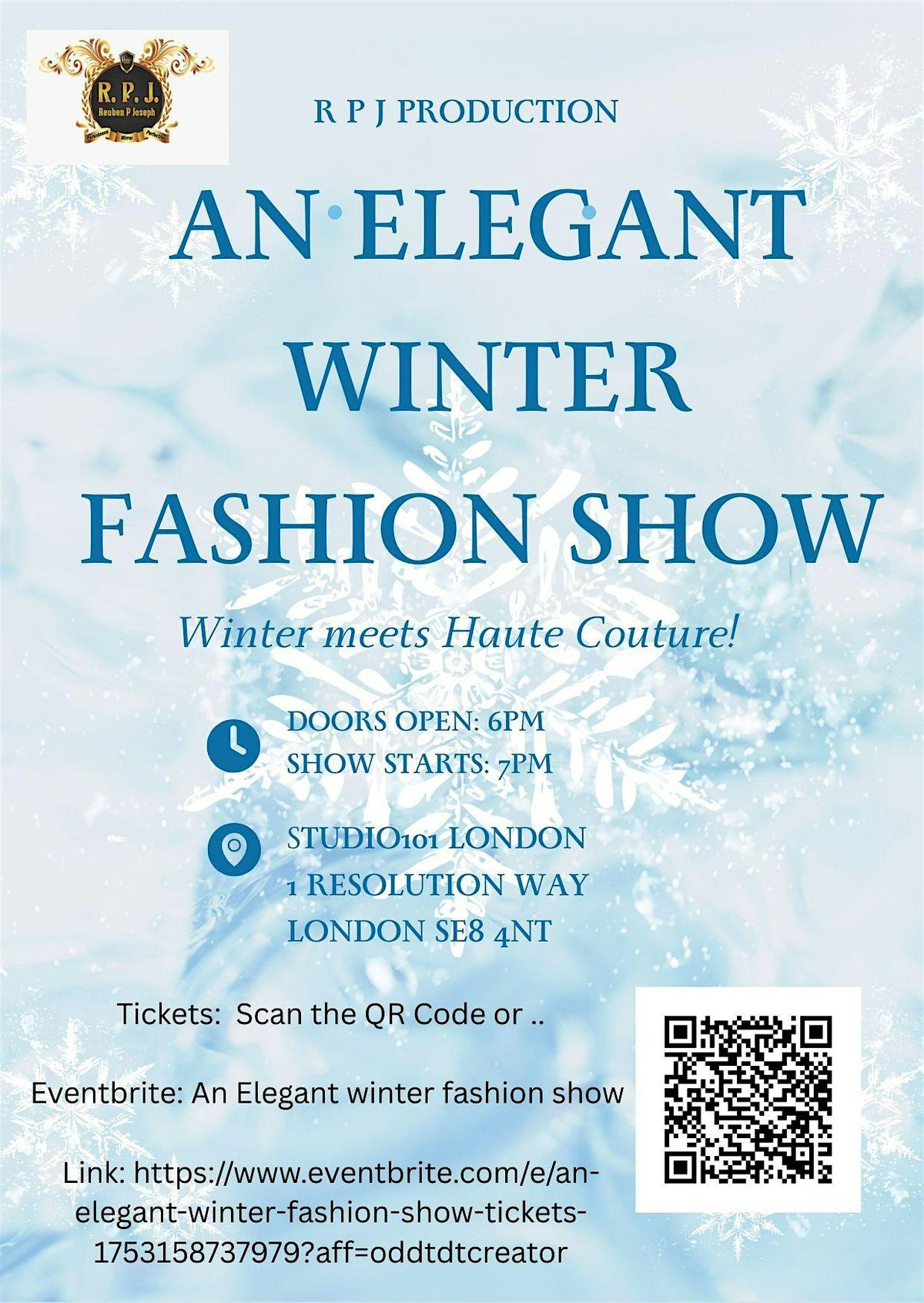 An Elegant Winter fashion show