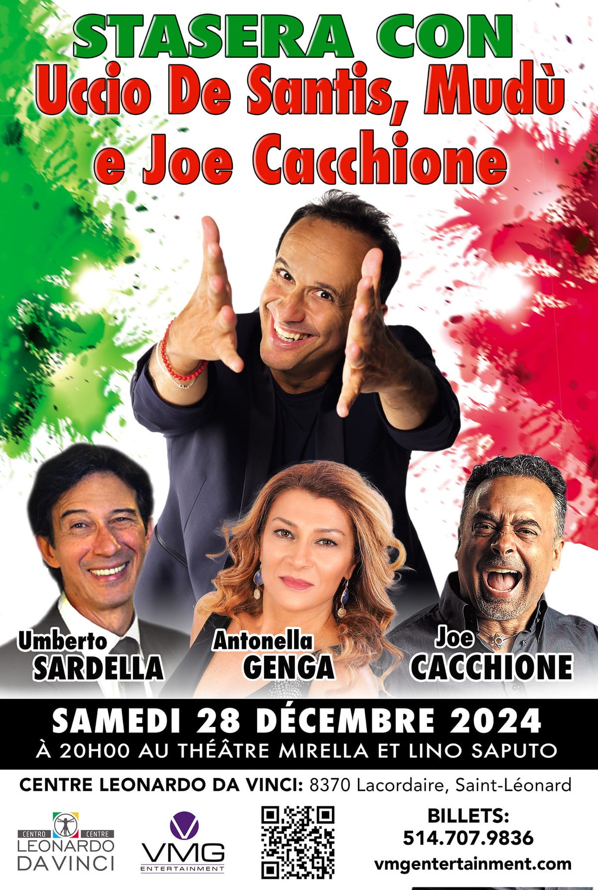 Stasera con Uccio DeSantis e Mudu e Joe Cacchione