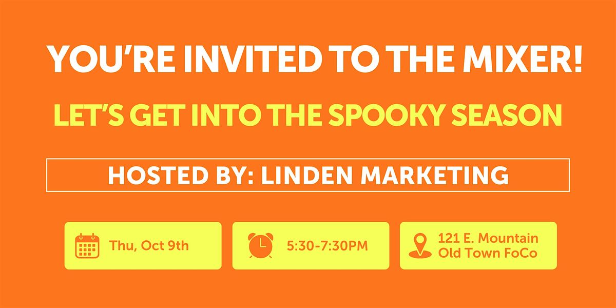 The NoCo Mixer | Oct 9, 2025 | Hosted by Linden Marketing