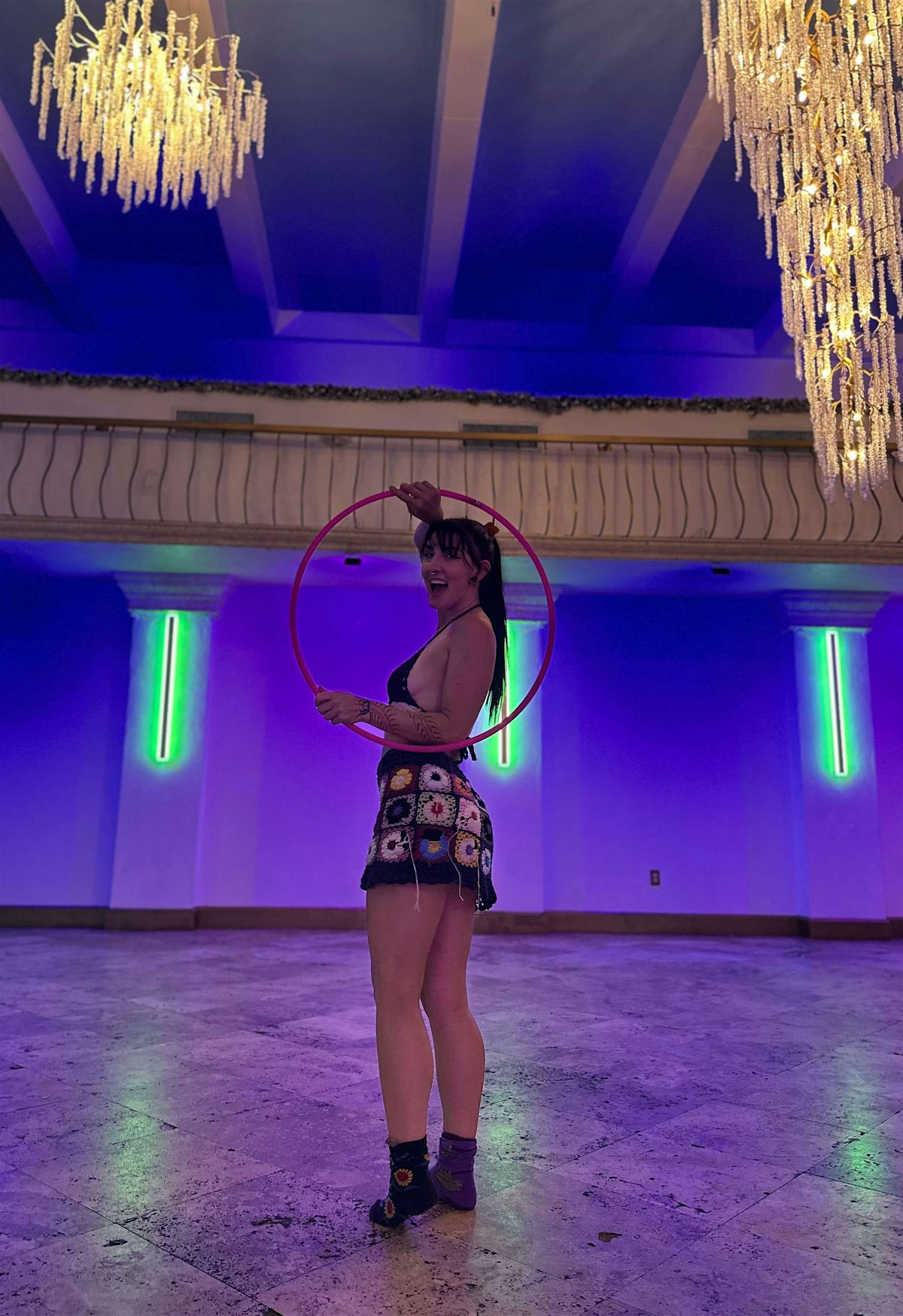 Flow Arts - Hula Hooping class + Nachos!