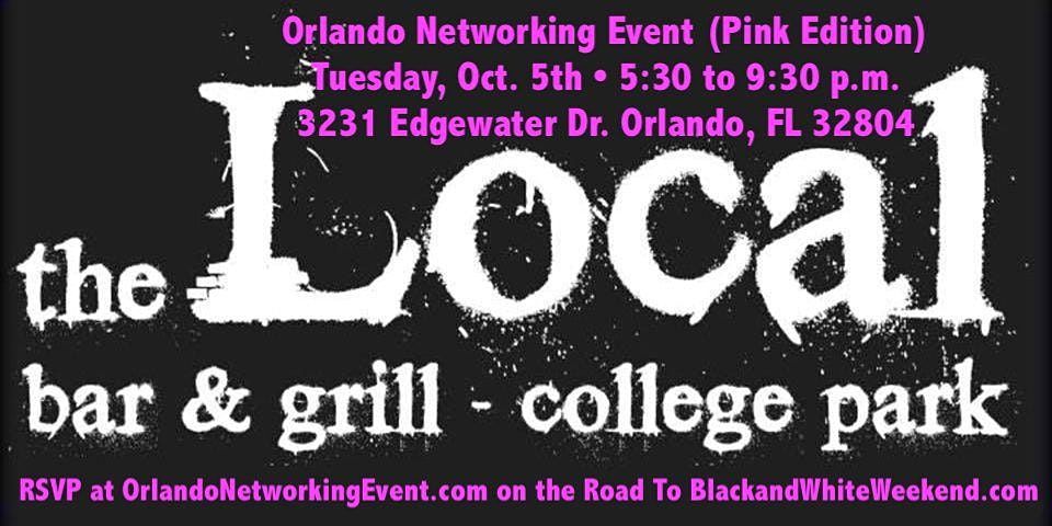 Orlando Networking Event (Pink Edition) at The Local Bar & Grill