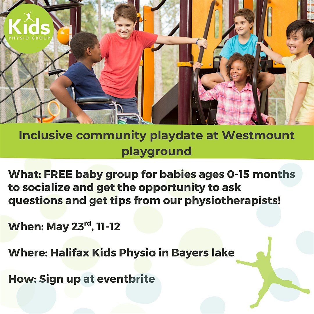 Inclusive Playdate with Halifax Kids Physio @ Westmount playground