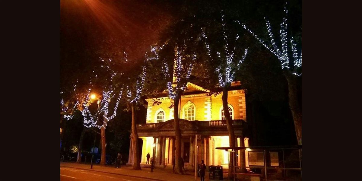 Carols on the steps of St Mary's