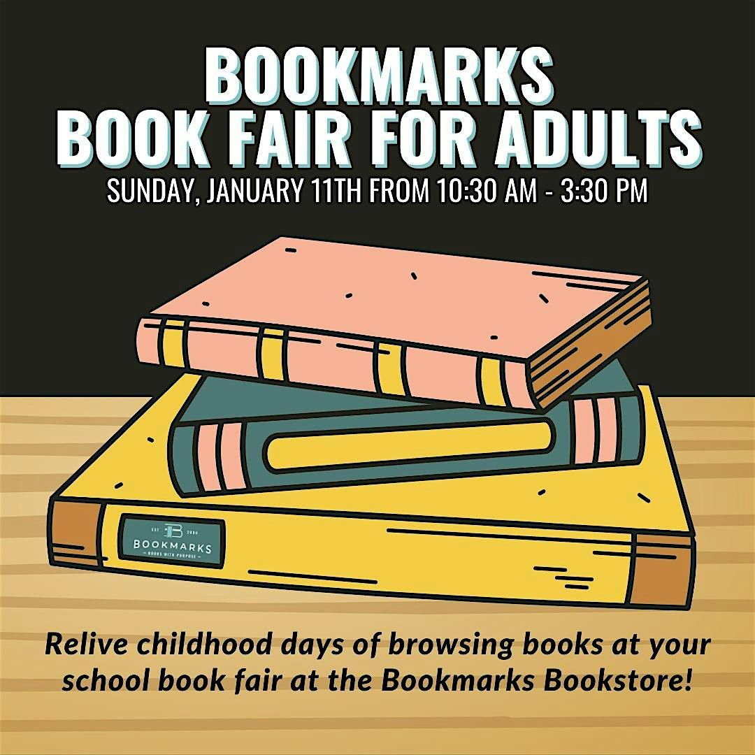 Bookmarks Book Fair For Adults