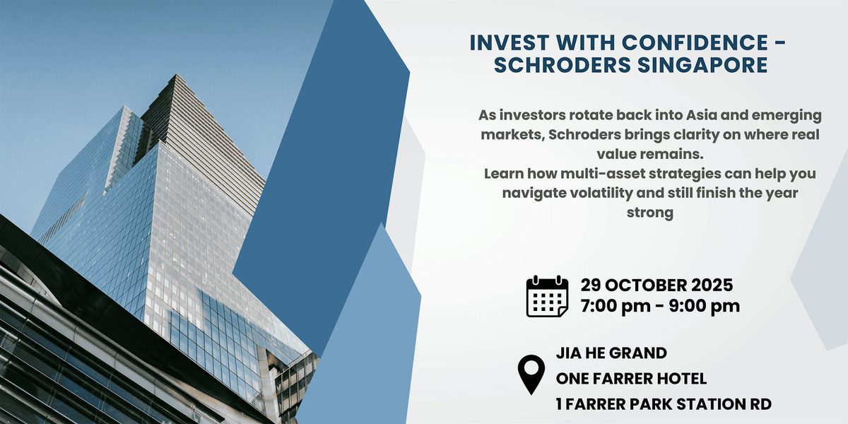 Schroders Investment Evening: Strategies for a Shifting Market