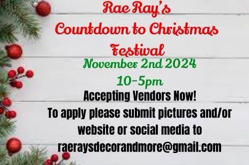 Rae Ray\u2019s Countdown to Christmas Festival