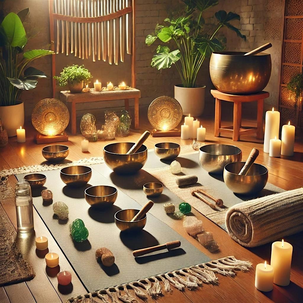 Sound Healing with Quantum Frequency Crystal and Tibetan Singing Bowls