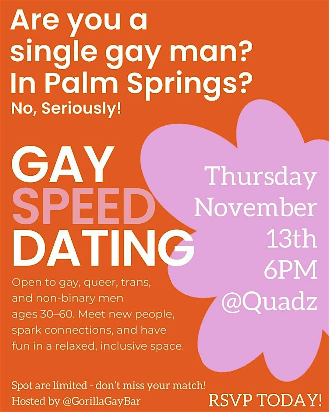 Gay Men Speed Dating