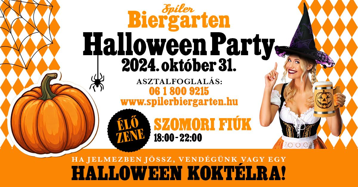 Halloween Party | Sp\u00edler Biergarten