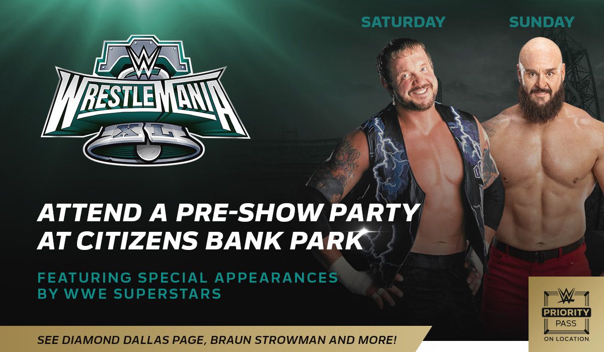 WWE WrestleMania Pre-Party: Saturday