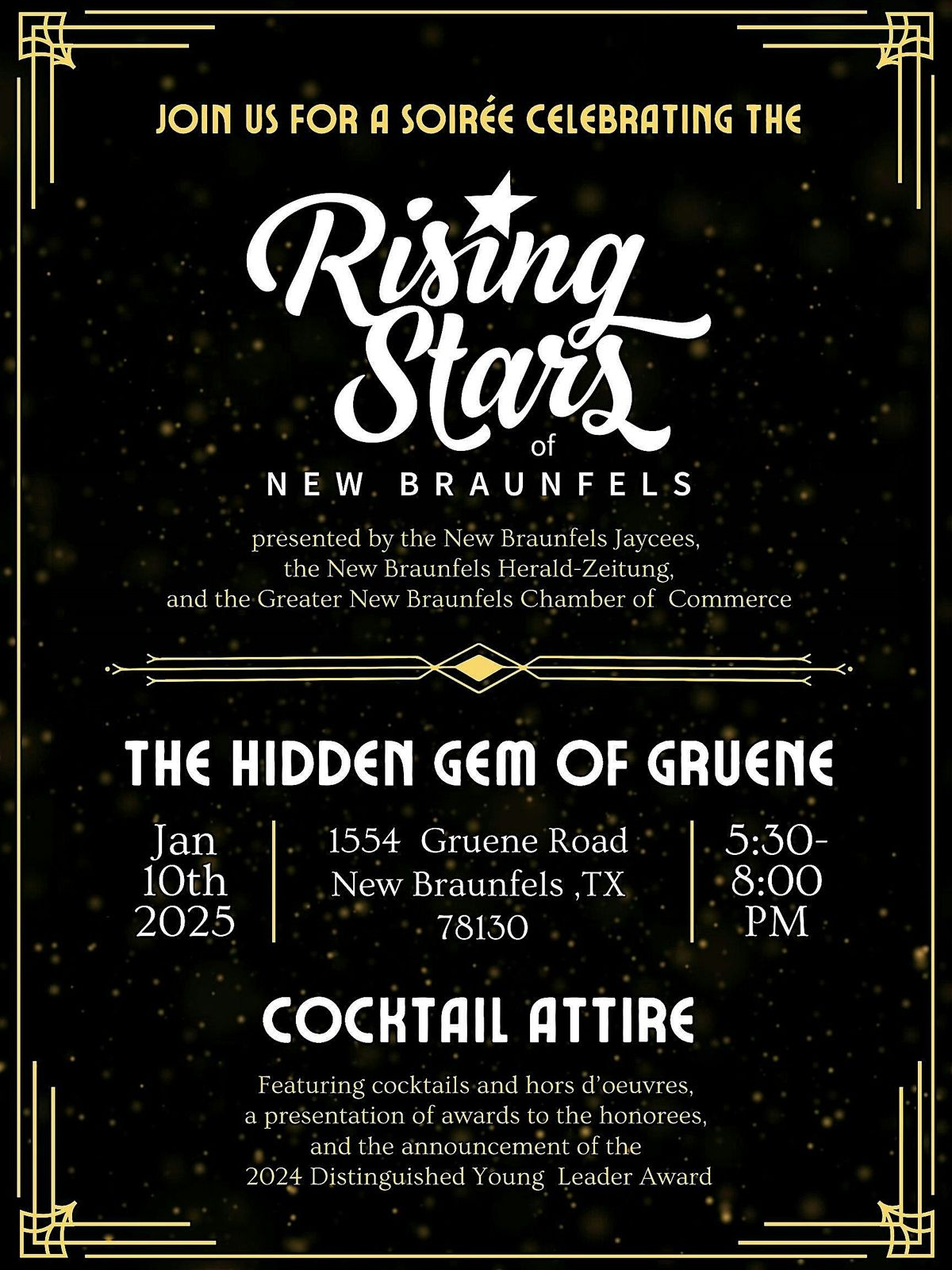 2024 Rising Stars of New Braunfels Soiree