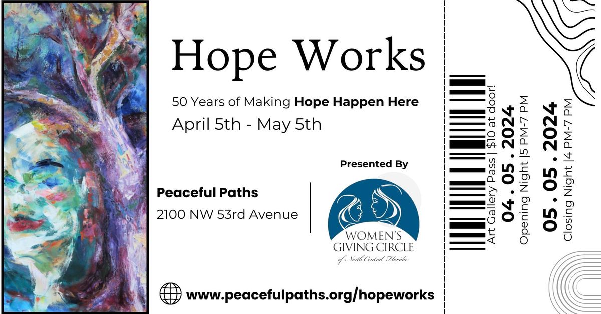 Hope Works Art Exhibit