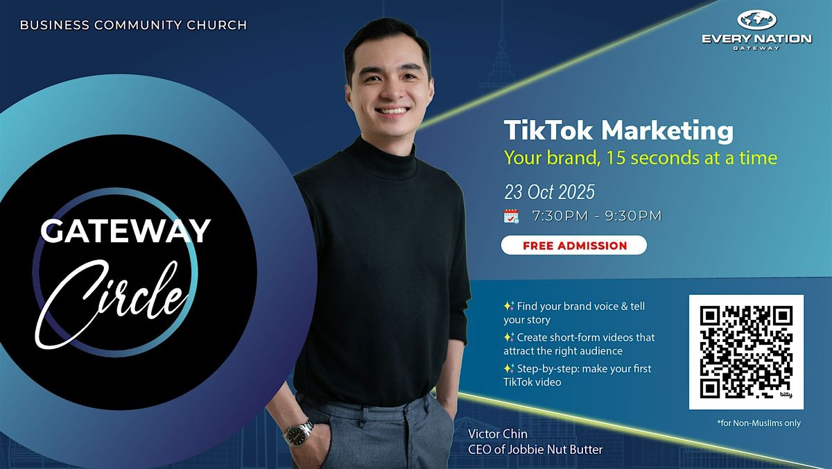 TikTok Marketing - Your Brand, 15 Seconds at a Time