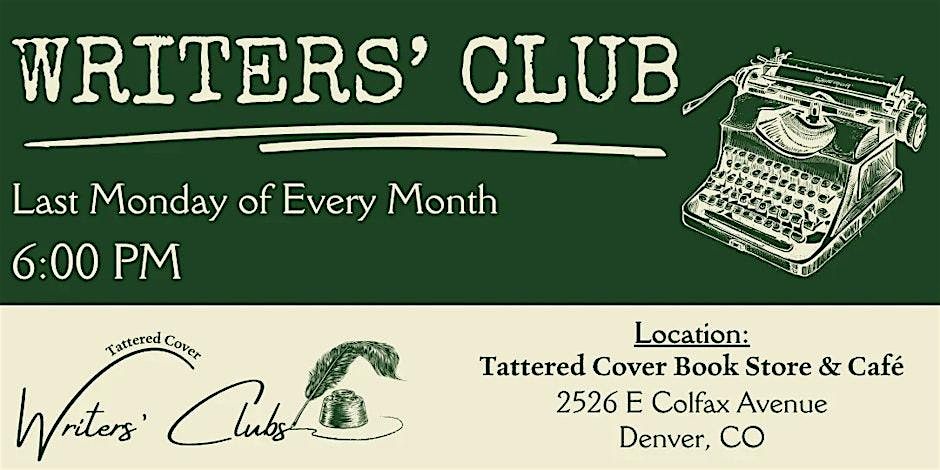 Writers' Club at Tattered Cover Colfax