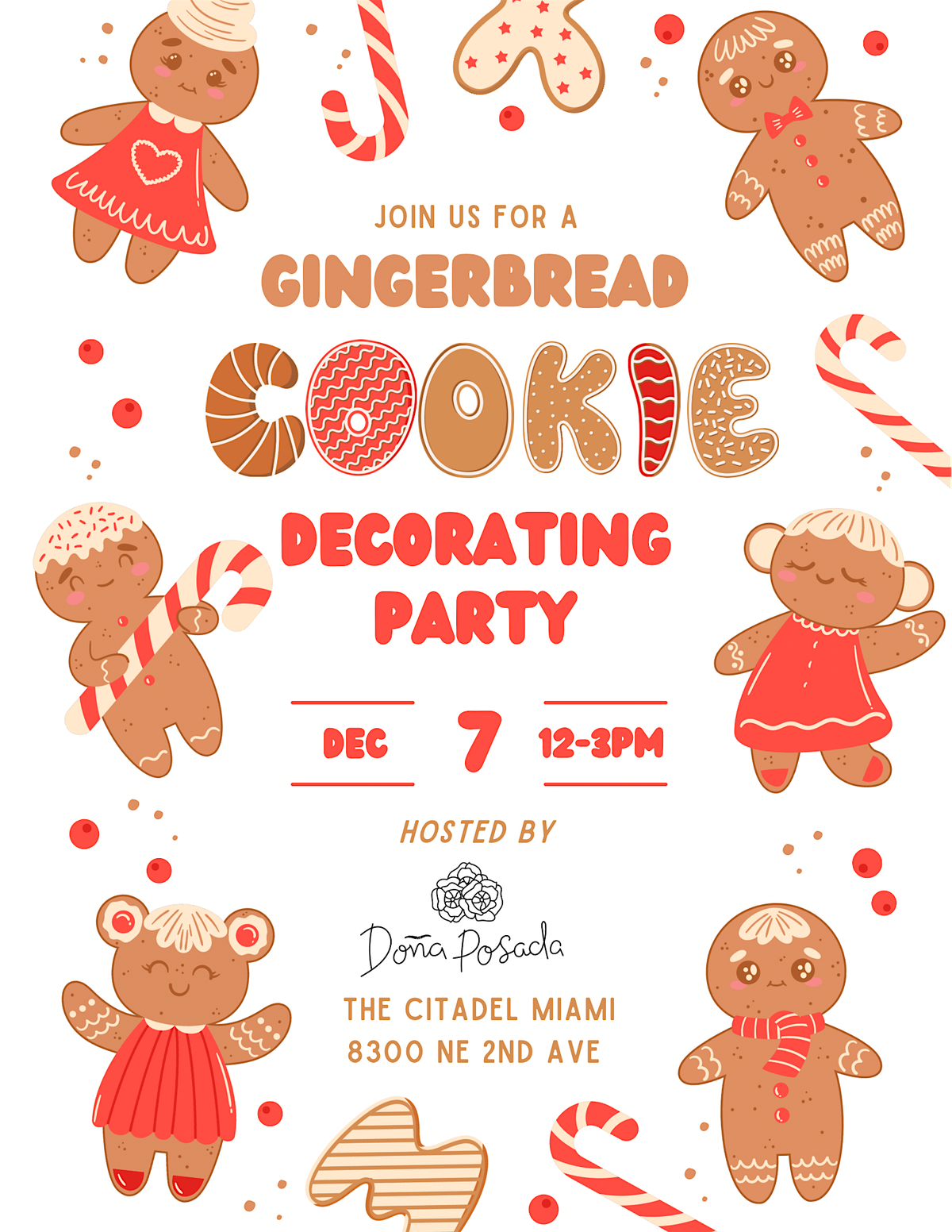 Gingerbread Cookie Decorating with Do\u00f1a Posada