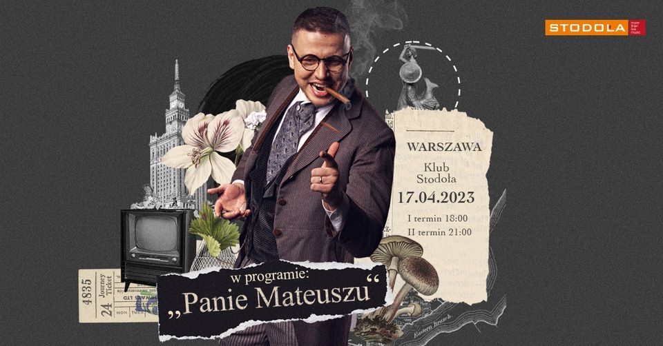 III TERMIN! Warszawa: Mateusz Socha - "Panie Mateuszu"