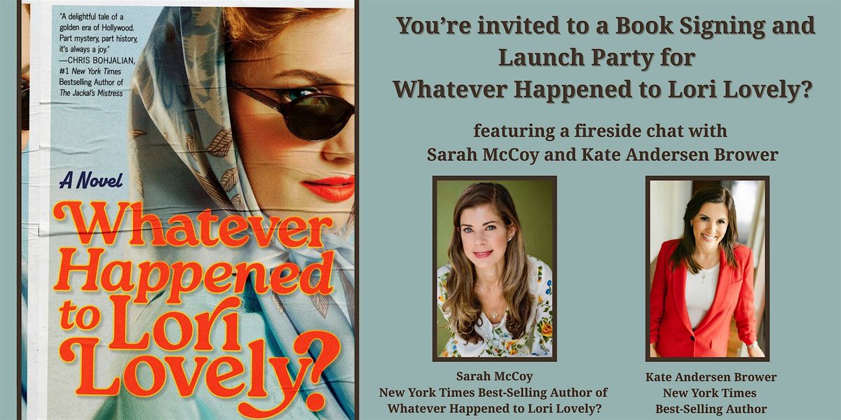 Book Signing and Launch Party for Whatever Happened to Lori Lovely?