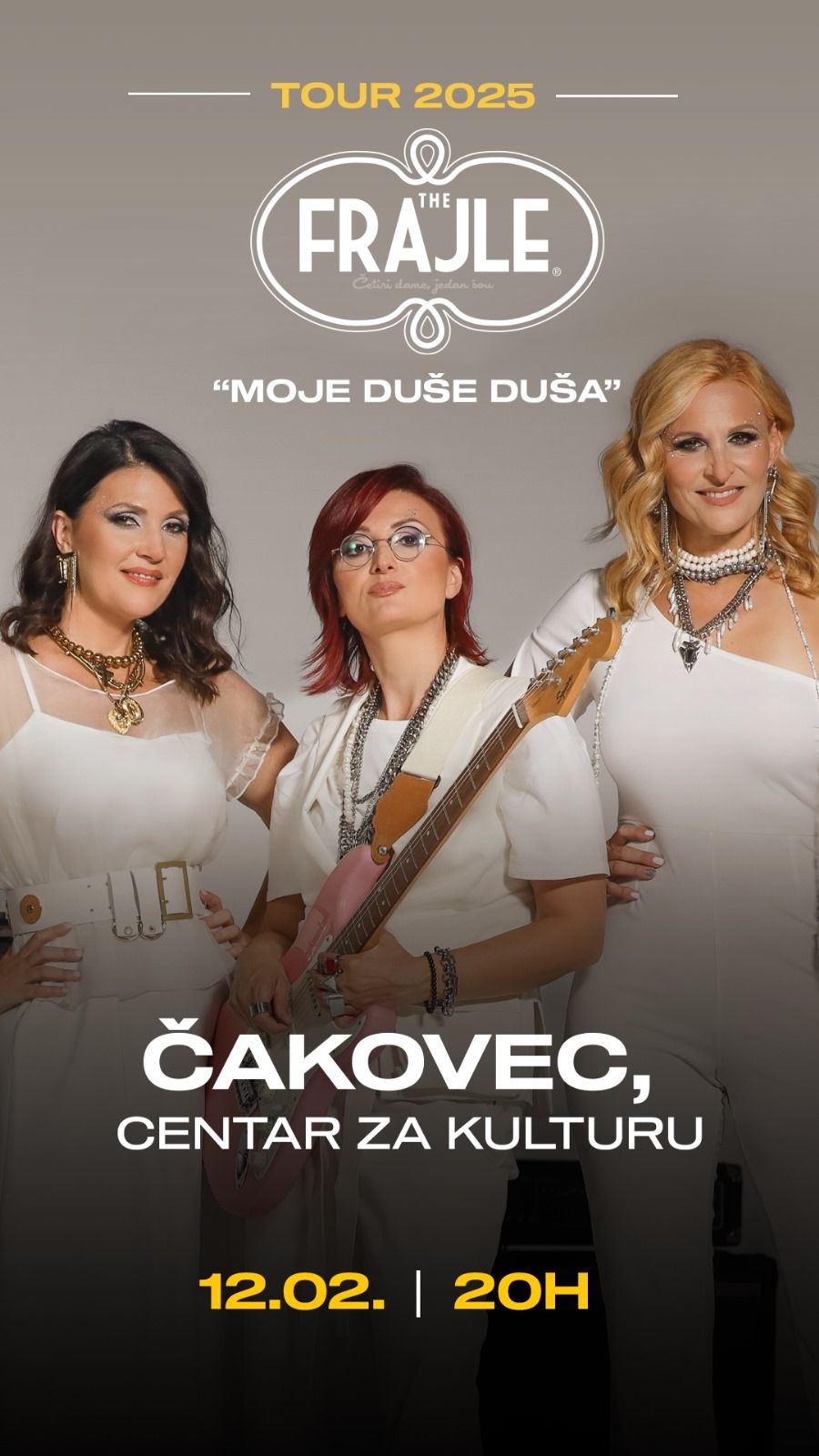 THE FRAJLE - \u010cakovec, Centar za kulturu 12.02.2025.