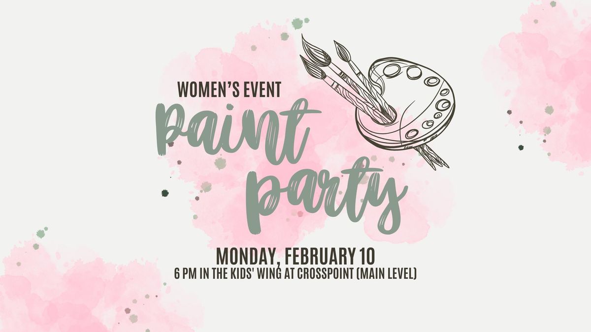 Women's Paint Party