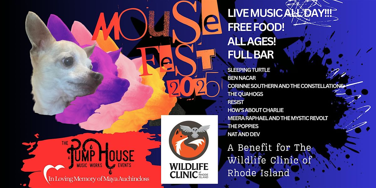 Mouse Fest 2025 Benefit for The Wildlife Clinic of Rhode Island