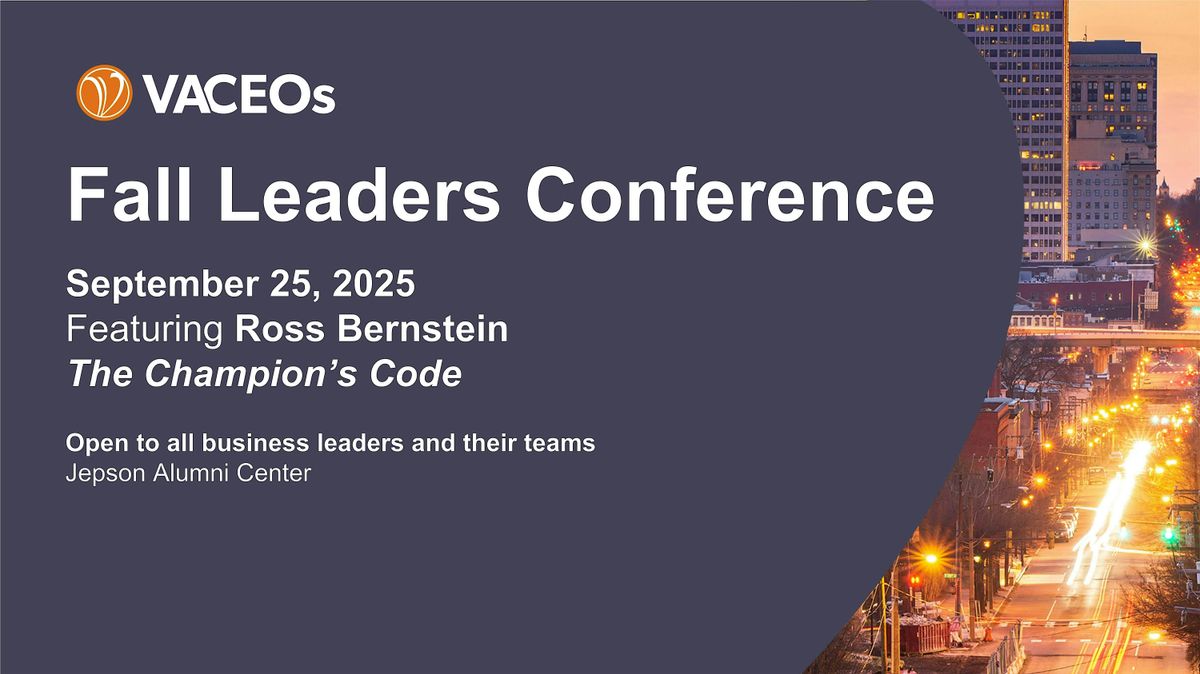 2025 Fall Leaders Conference with Ross Bernstein