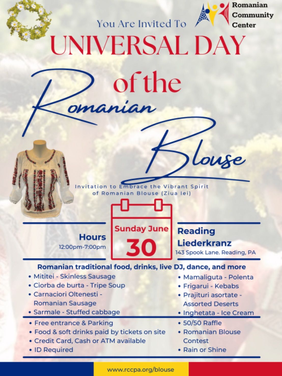 Universal Day of the Romanian Blouse Celebration