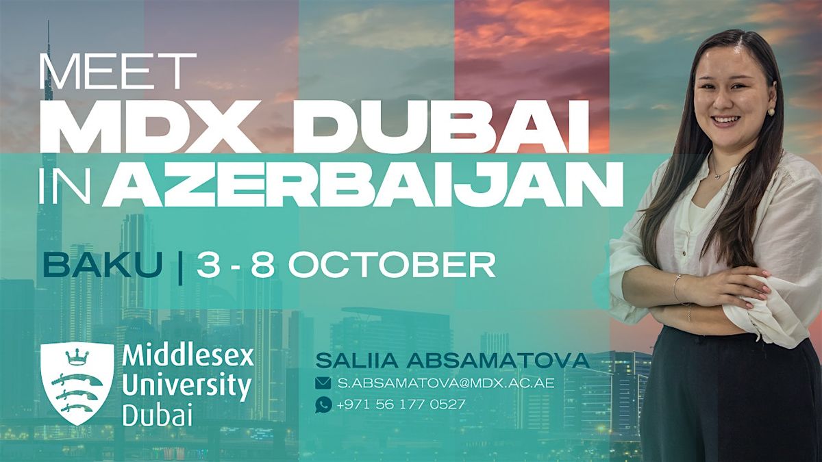 Meet MDX Dubai in Azerbaijan